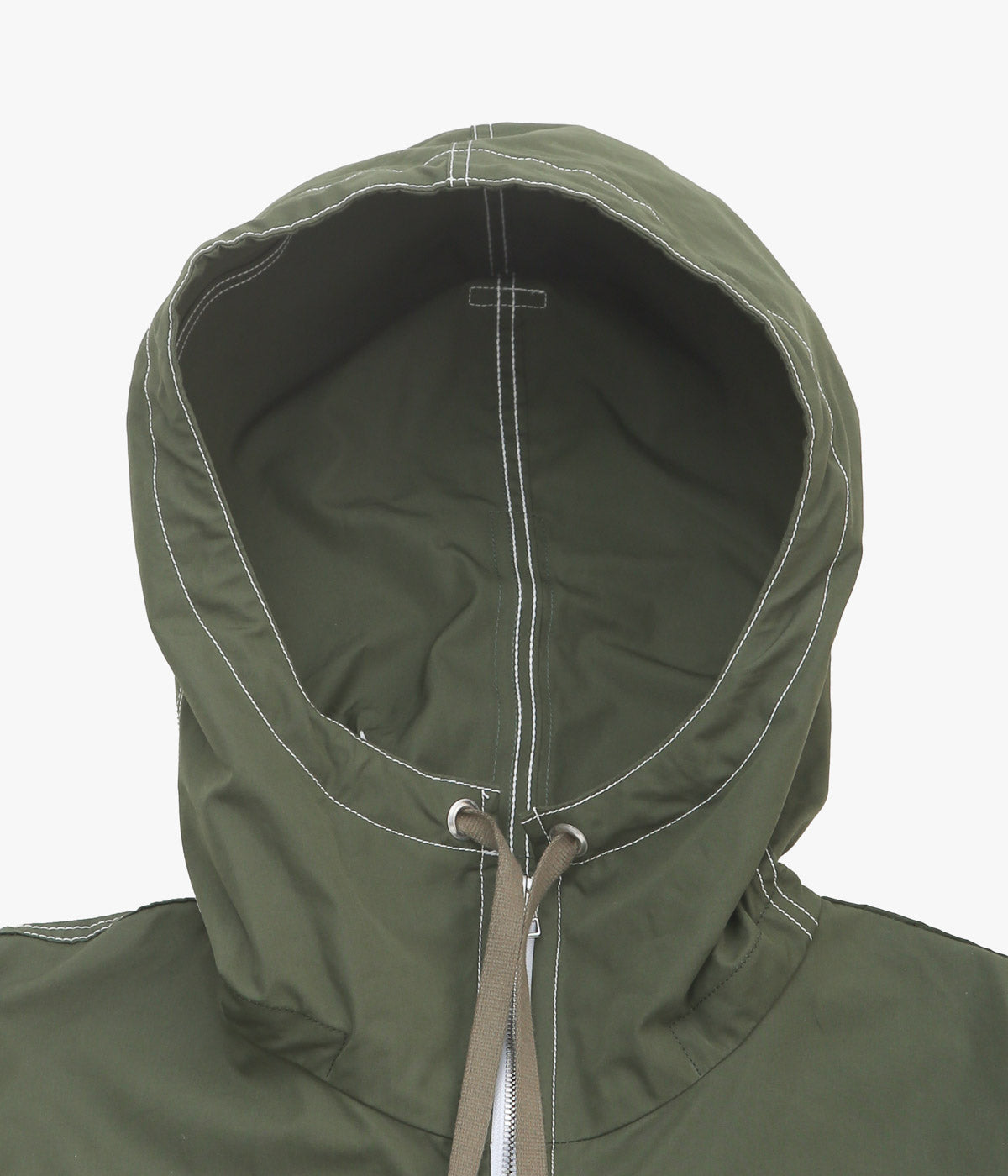 ANSNAM ''VENTILE HOODED COAT'' (OLIVE)