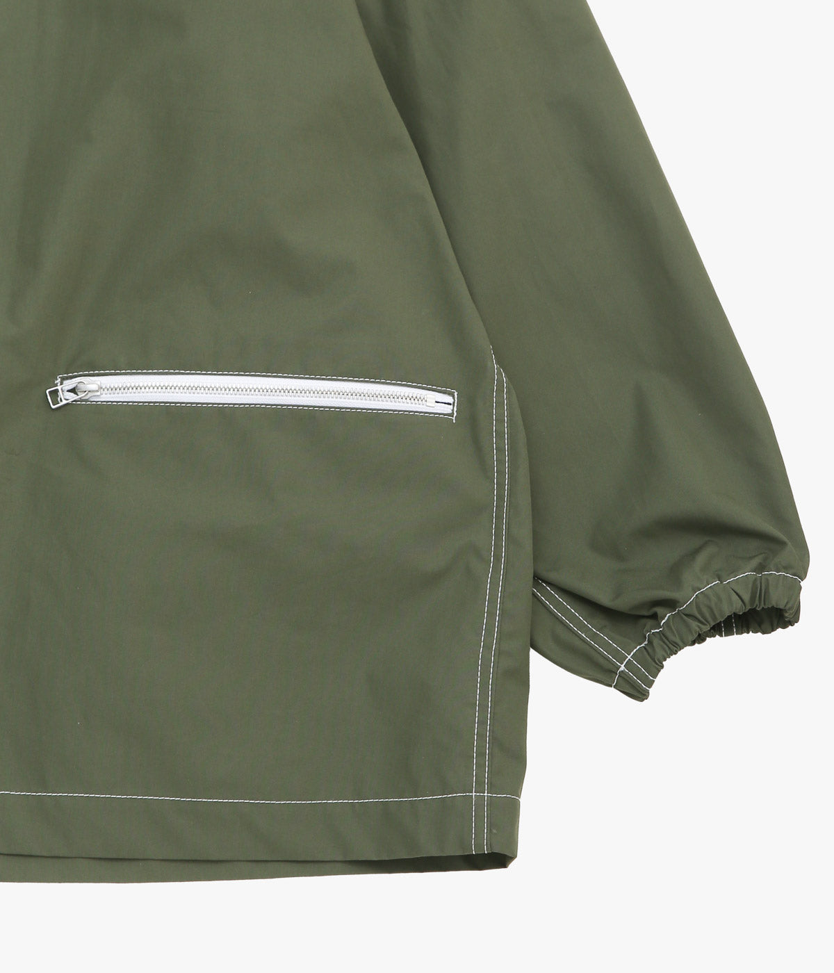 ANSNAM ''VENTILE HOODED COAT'' (OLIVE)