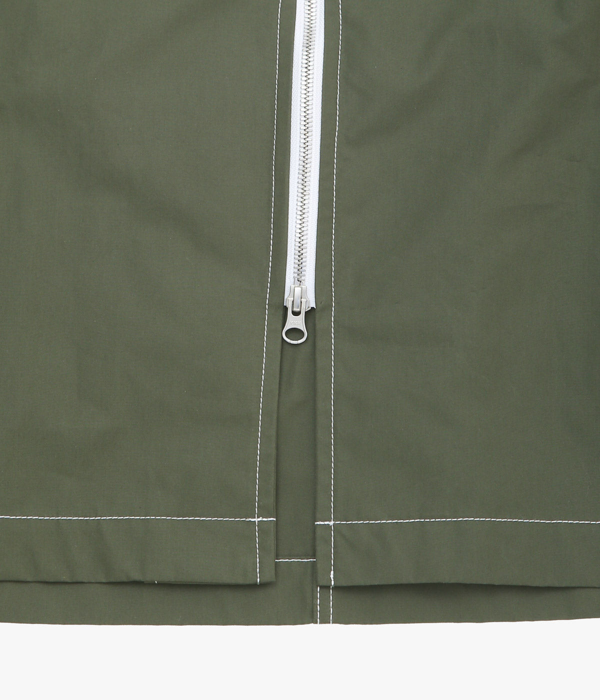 ANSNAM ''VENTILE HOODED COAT'' (OLIVE)
