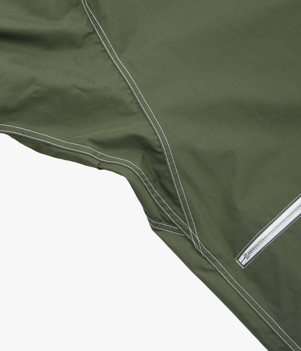 ANSNAM ''VENTILE HOODED COAT'' (OLIVE)