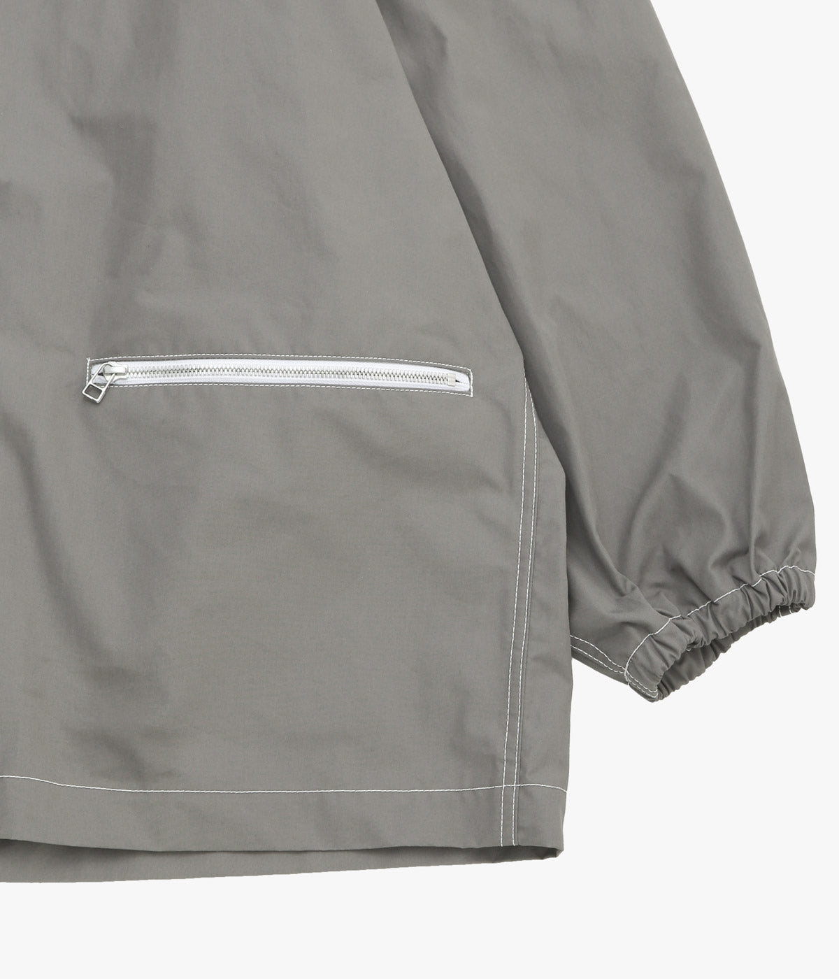 ANSNAM ''VENTILE HOODED COAT'' (TAUPE)