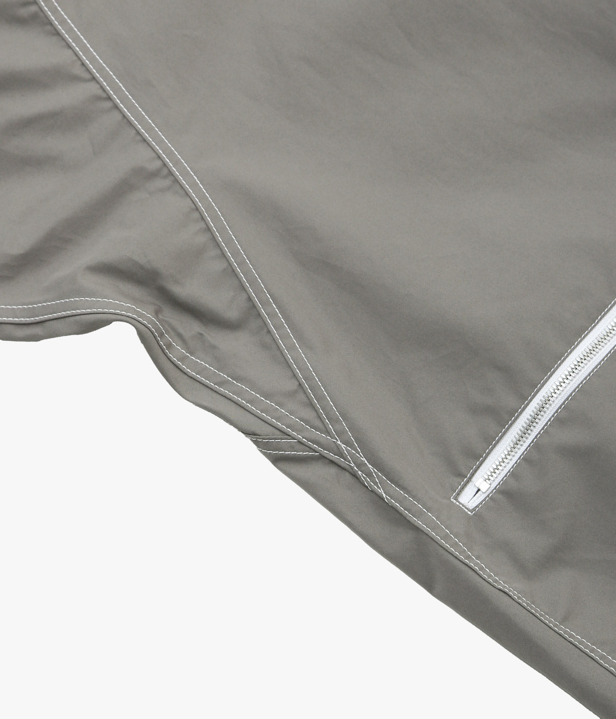 ANSNAM ''VENTILE HOODED COAT'' (TAUPE)