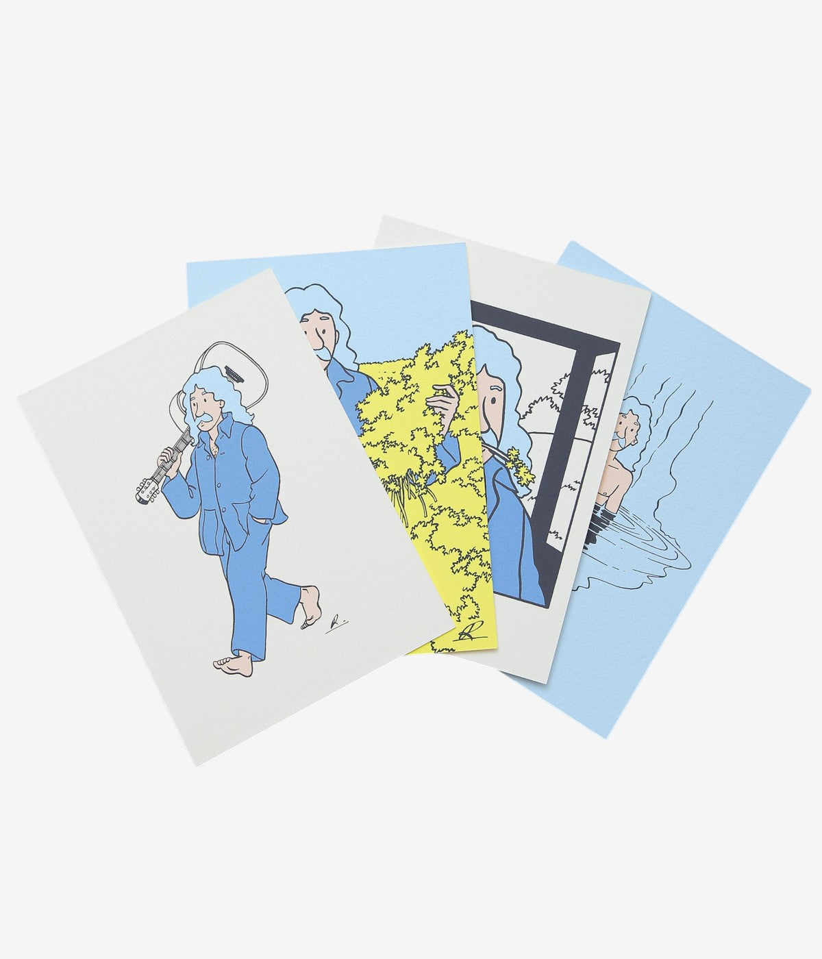ARPENTEUR ''4 POSTCARD SET'' (ASSO)