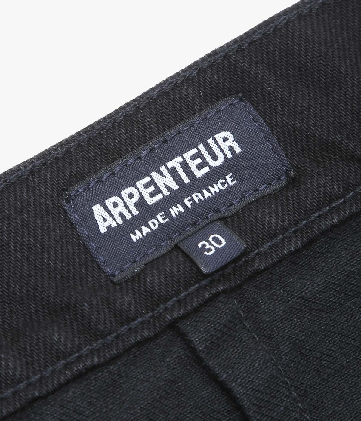 ARPENTEUR ''4POCKET (BIG)'' (WASHED BLACK)