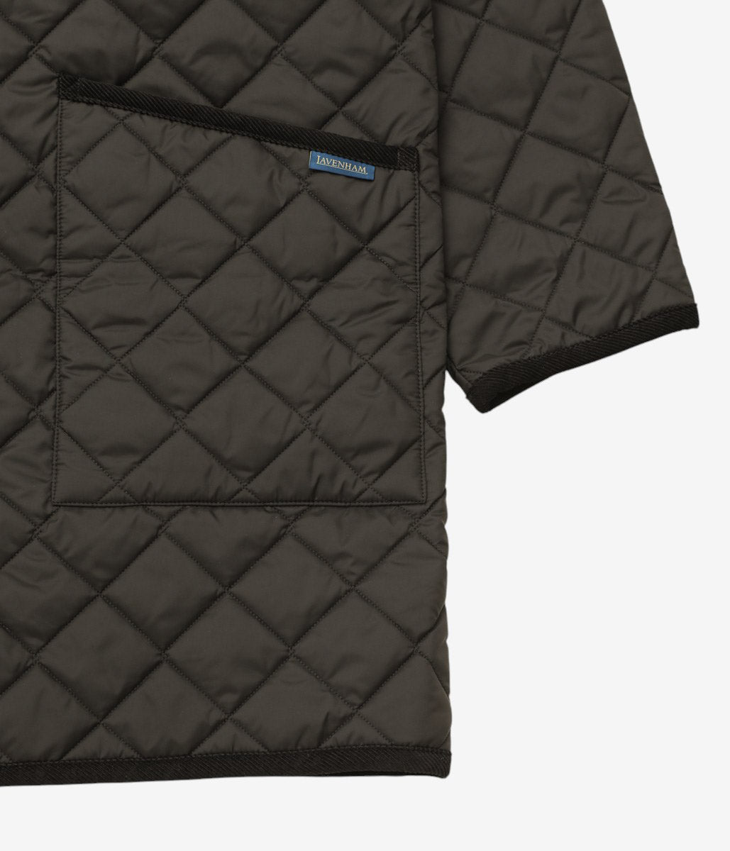 ARPENTEUR ''CAR COAT LAVENHAM'' (BLACK)