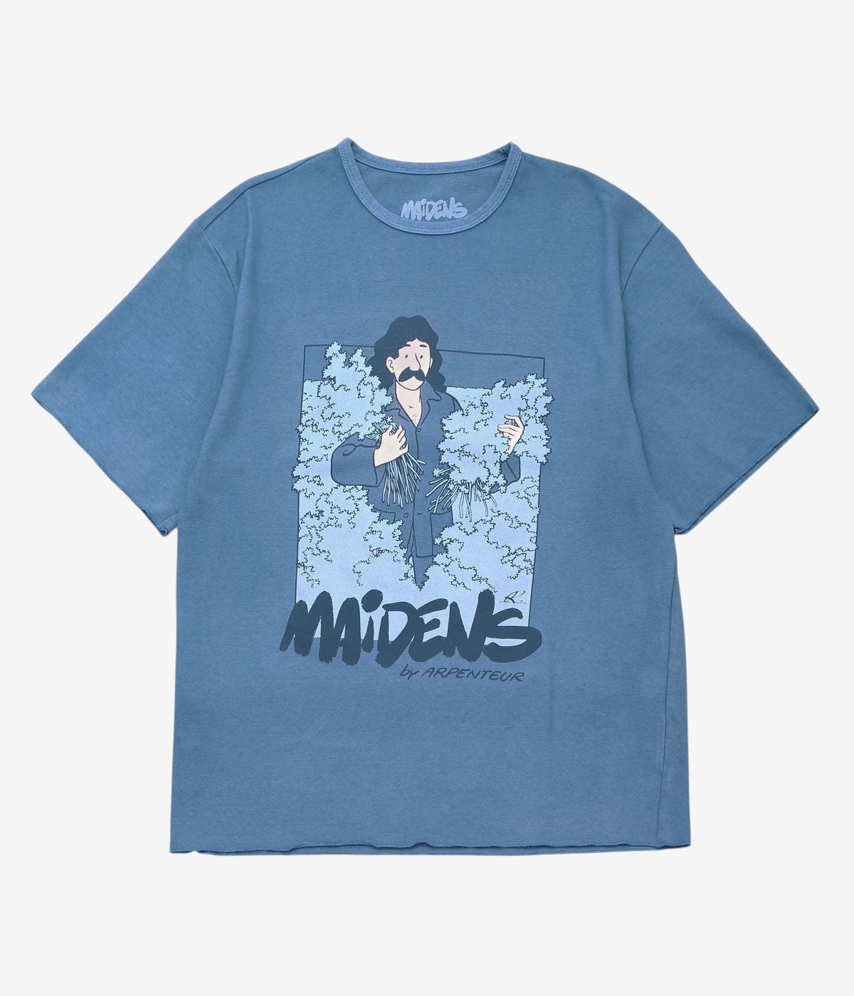 ARPENTEUR ''HARVEST T-SHIRT MAIDENS EXCLUSIVE'' (MEDIUM WOAD)