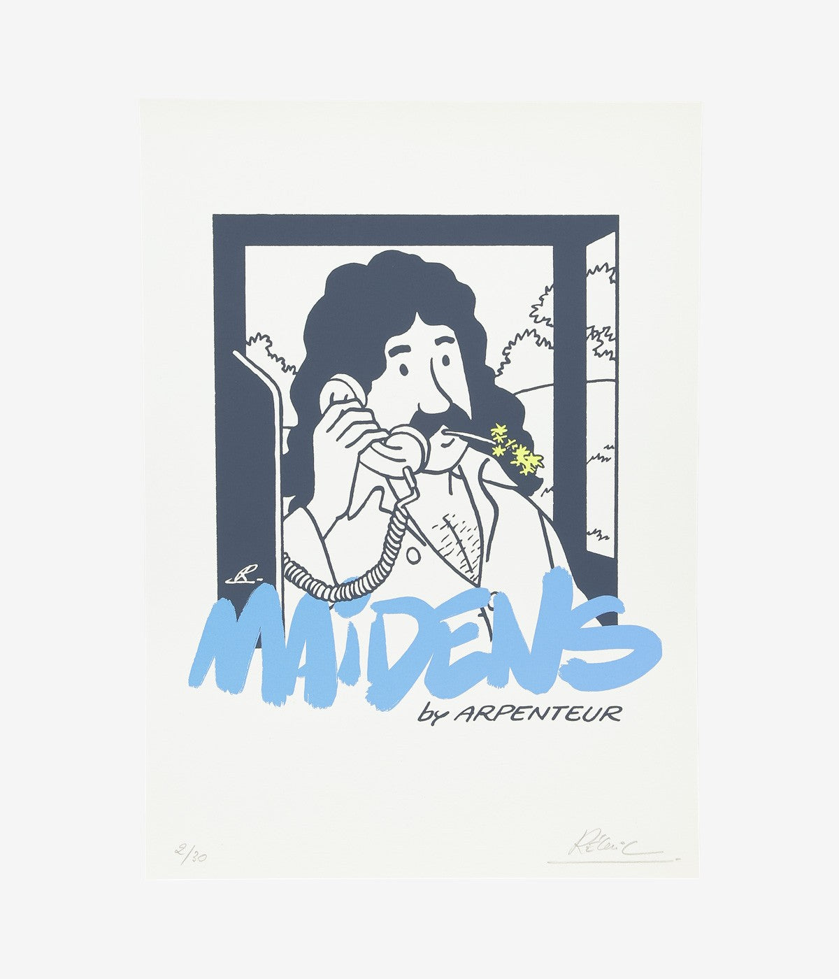 ARPENTEUR ''TELEPHONE POSTER'' (ASSO)