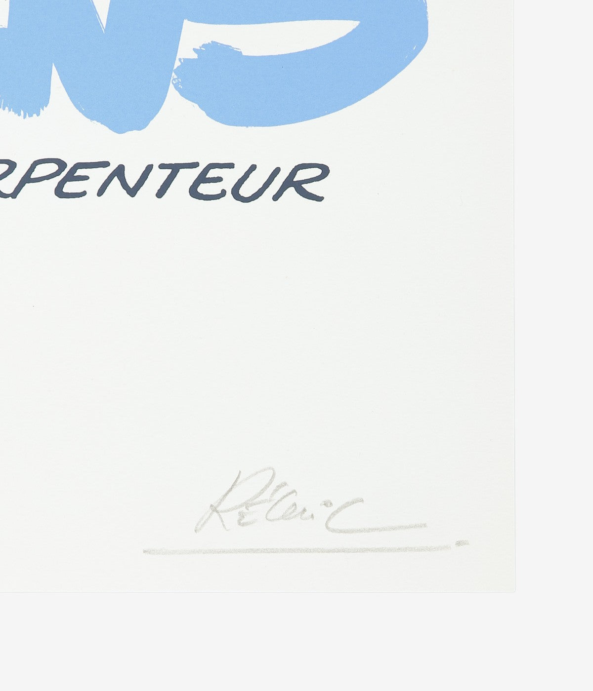 ARPENTEUR ''TELEPHONE POSTER'' (ASSO)