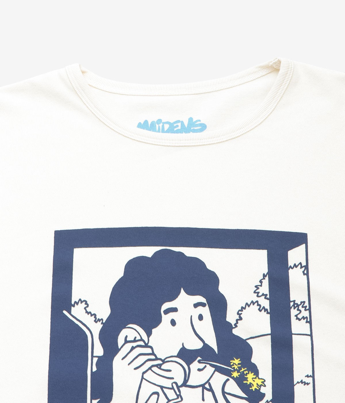 ARPENTEUR ''TELEPHONE T-SHIRT MAIDENS EXCLUSIVE'' (NATURAL)
