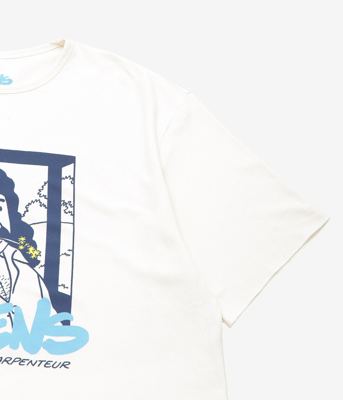 ARPENTEUR ''TELEPHONE T-SHIRT MAIDENS EXCLUSIVE'' (NATURAL)