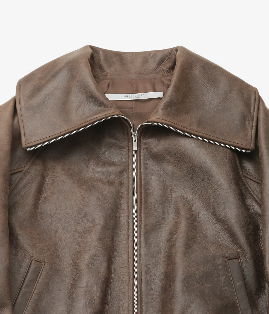 AU CONCOURS ''BRABHAM JACKET'' (BROWN)