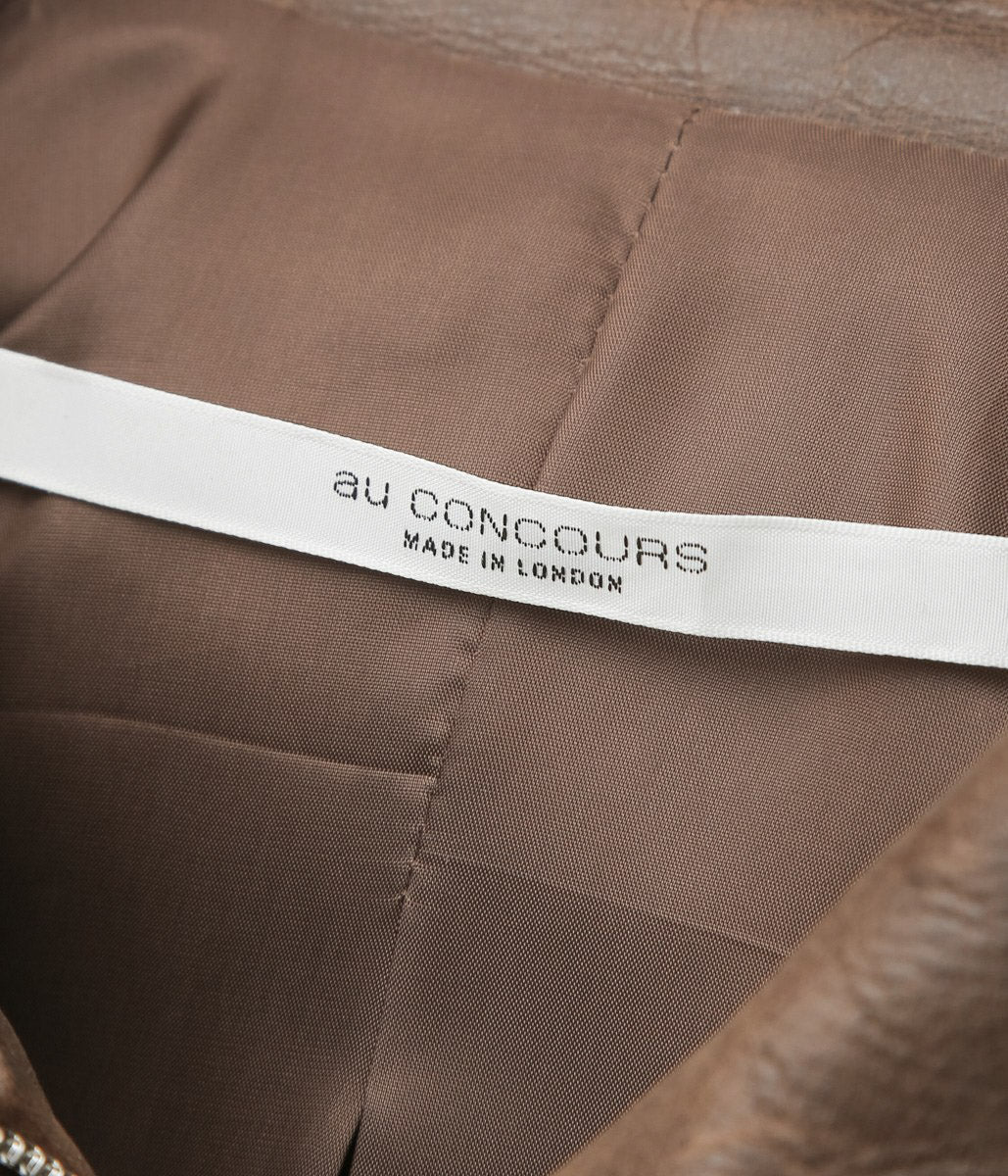 AU CONCOURS ''BRABHAM JACKET'' (BROWN)