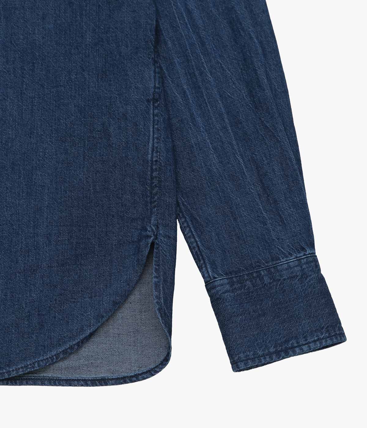 AU CONCOURS ''JACKY WESTERN SHIRT'' (INDIGO)