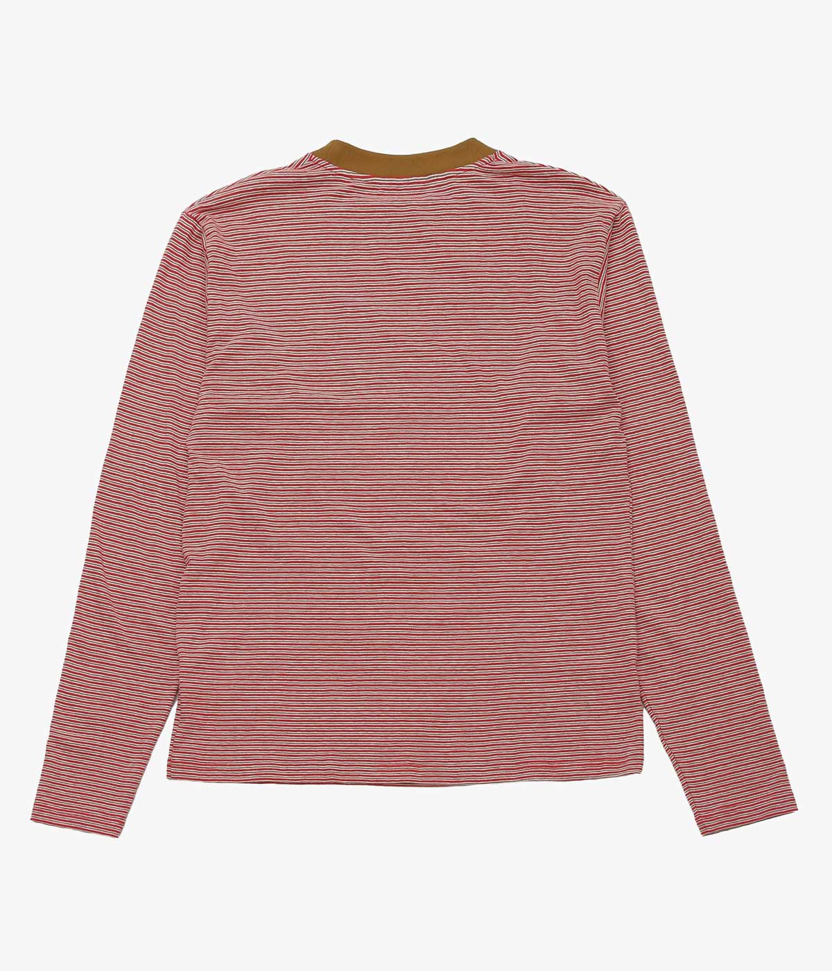 AU CONCOURS ''STRIPED LONGSLEEVE'' (BEIGE/RED/WHITE)