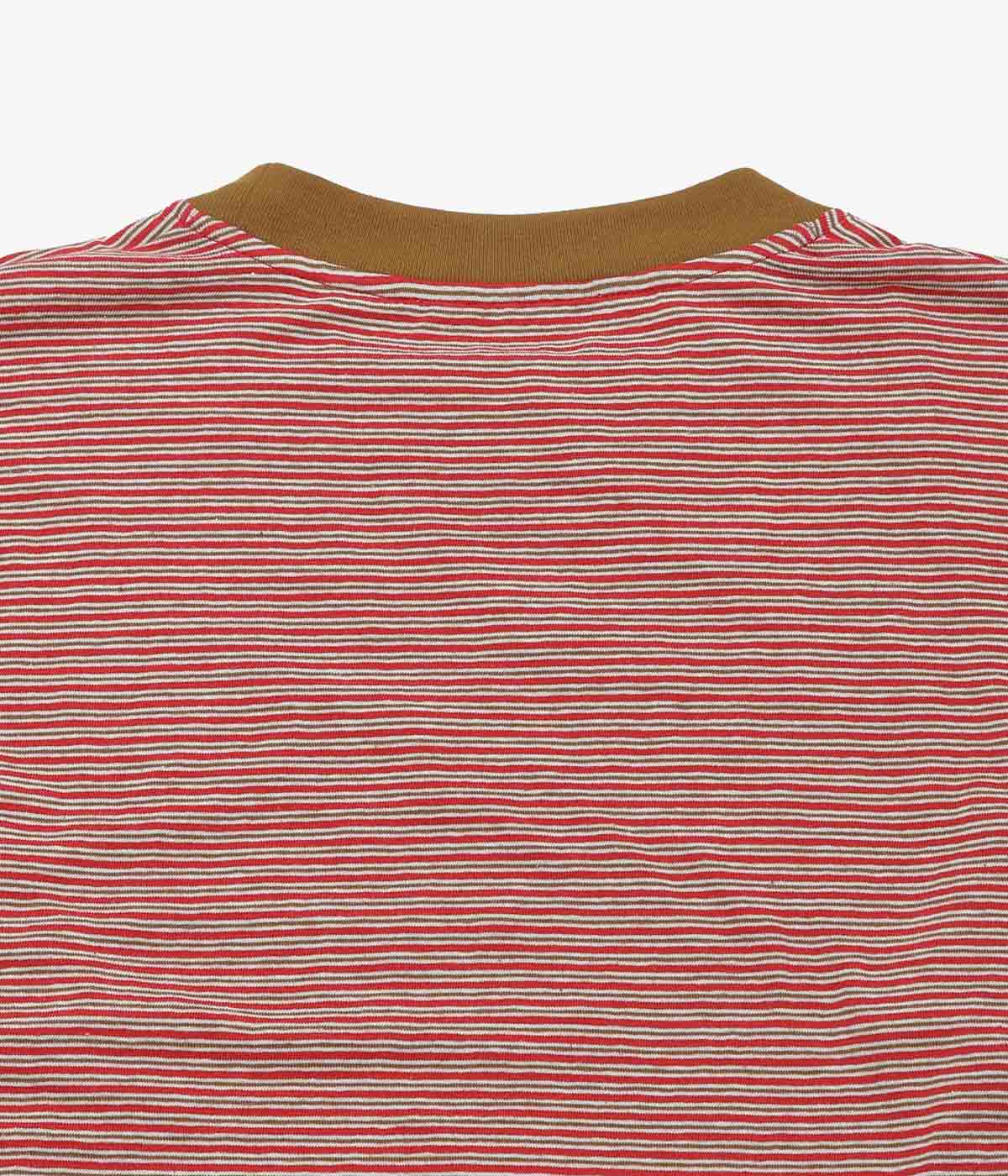 AU CONCOURS ''STRIPED LONGSLEEVE'' (BEIGE/RED/WHITE)