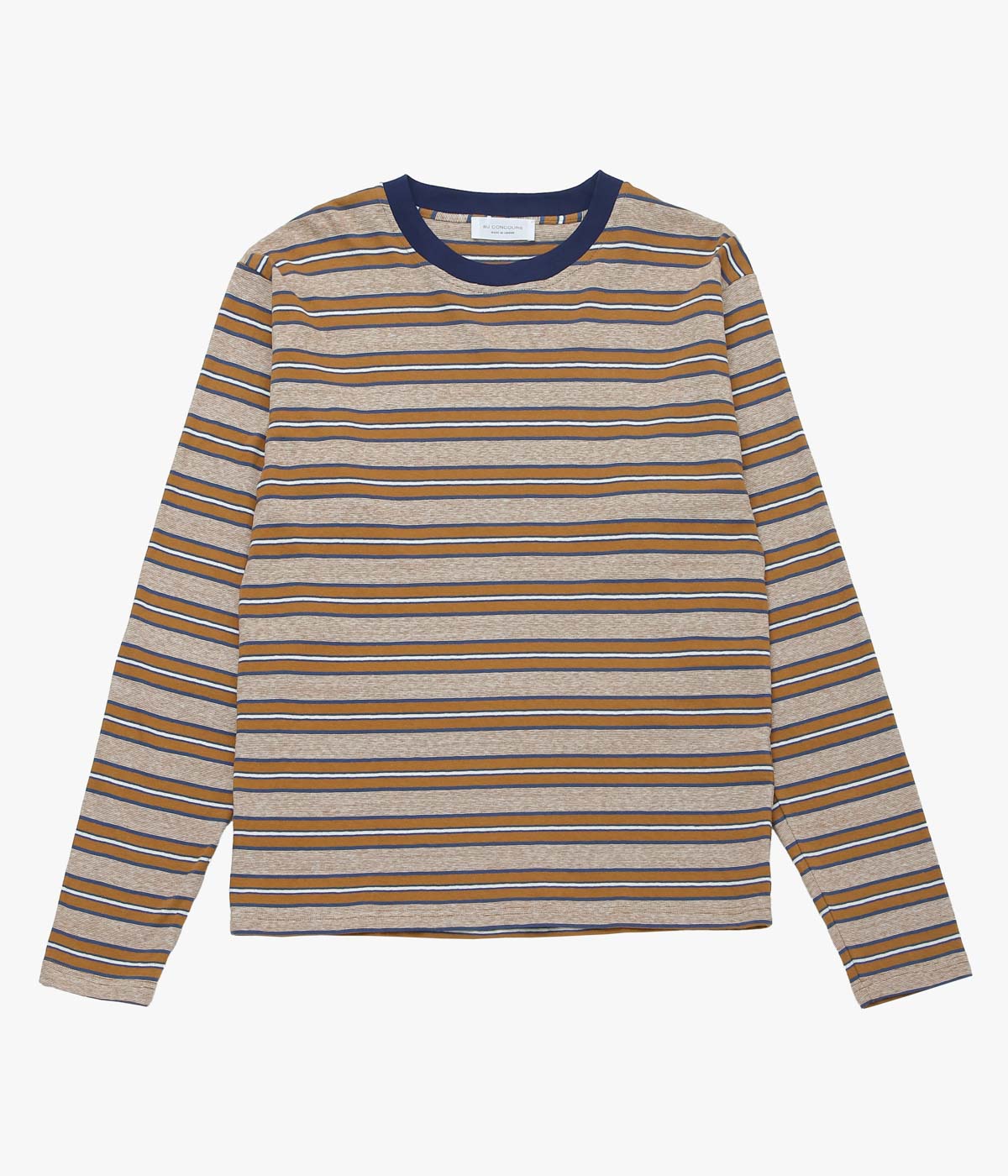 AU CONCOURS ''STRIPED LONGSLEEVE'' (BROWN/BLUE/WHITE)