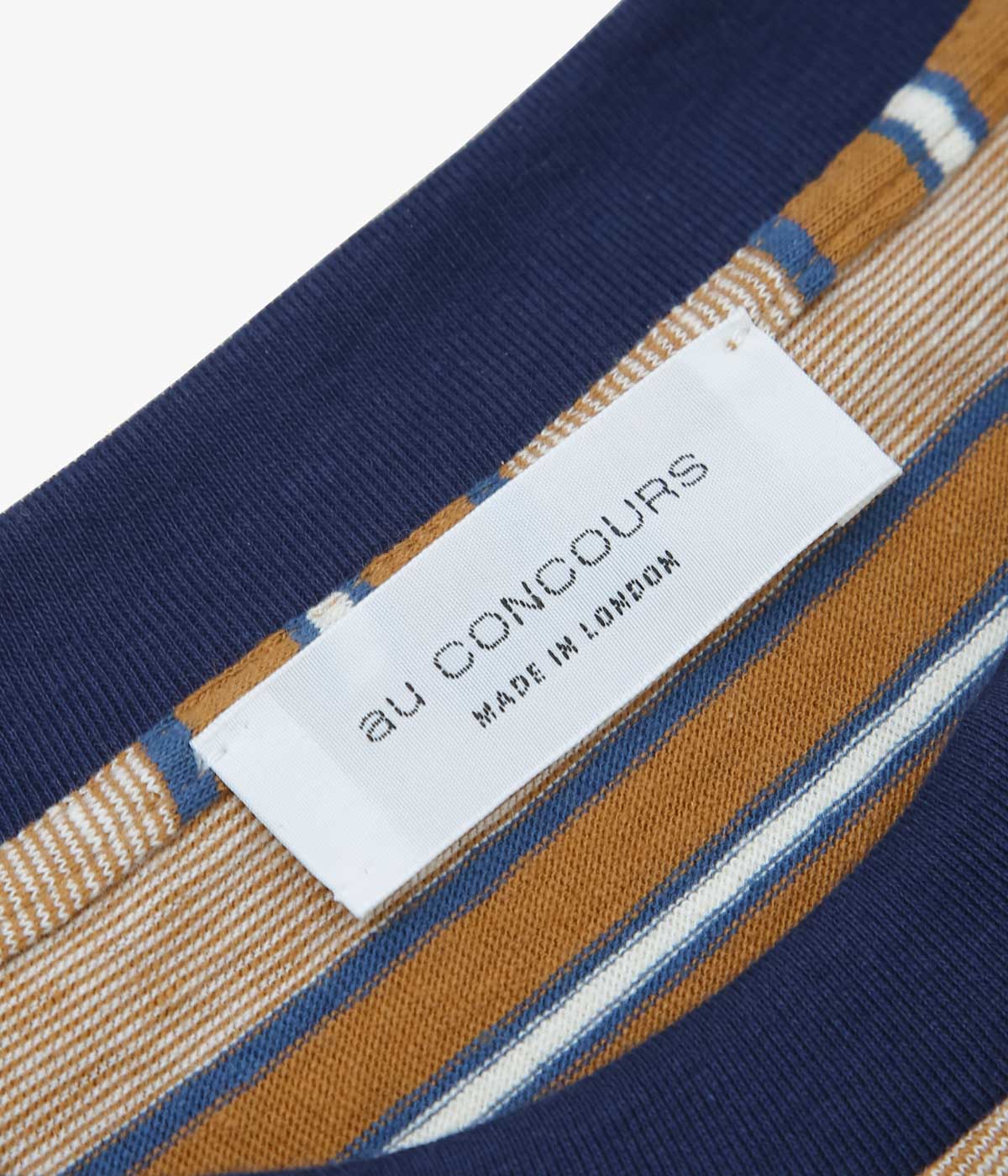 AU CONCOURS ''STRIPED LONGSLEEVE'' (BROWN/BLUE/WHITE)