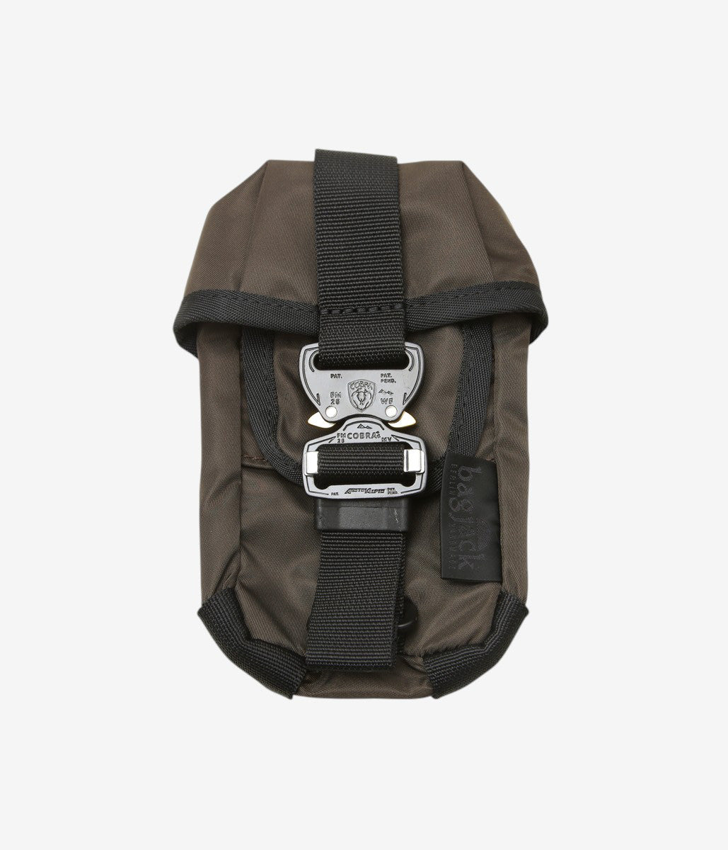 BAGJACK ''HNTR POUCH XS'' (NIPO BROWN)