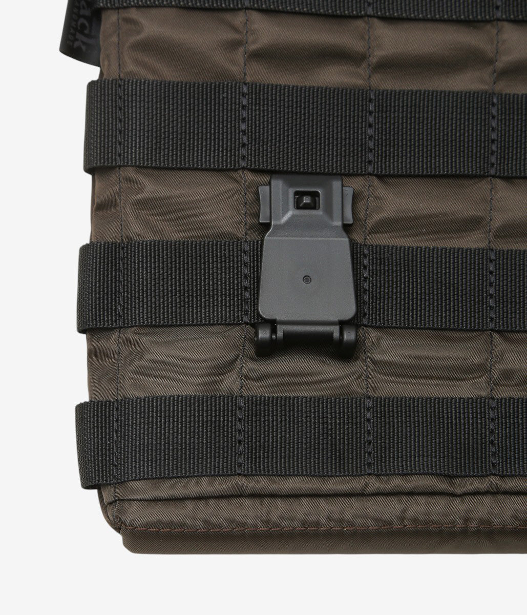 BAGJACK ''LAPTOP COVER MOLLE'' (NIPO BROWN)