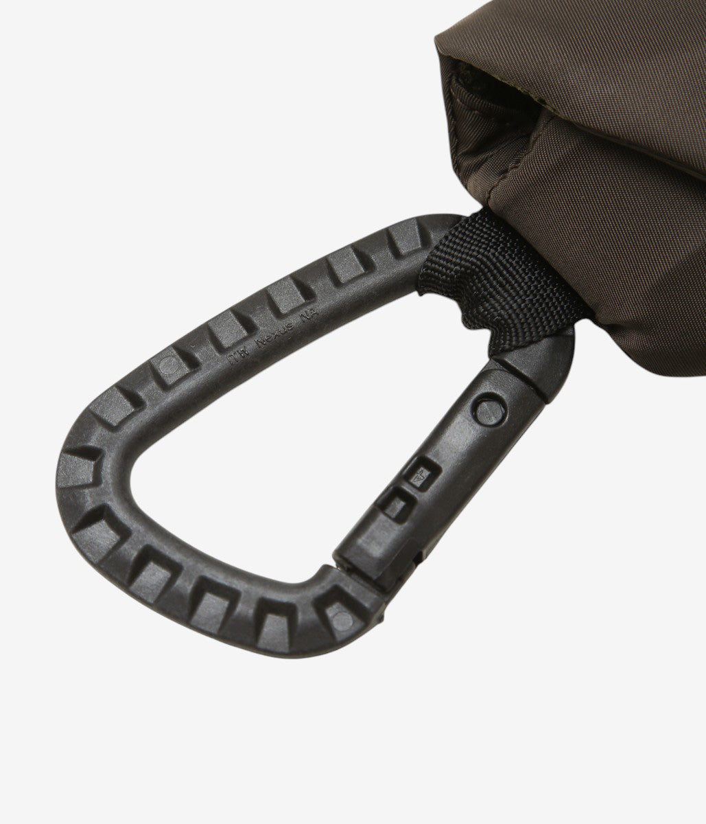 BAGJACK ''MOUSE POUCH L CARABINER'' (NIPO BROWN)