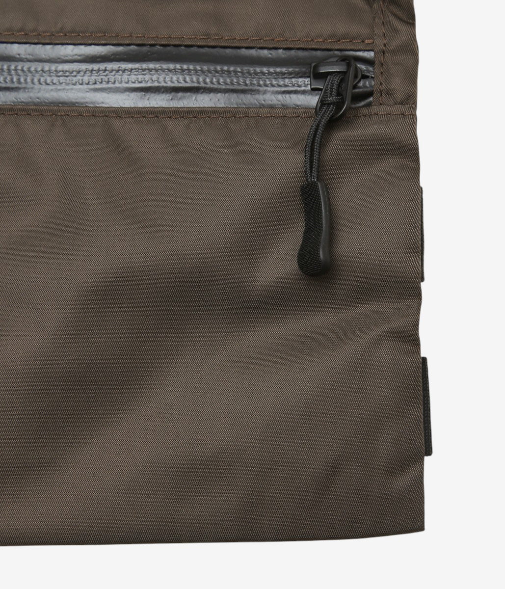 BAGJACK ''SQUARE POUCH'' (NIPO BROWN)