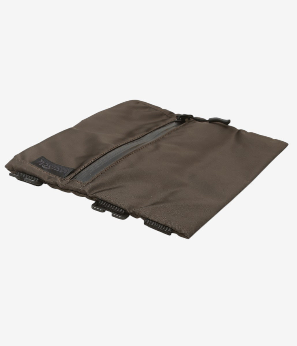 BAGJACK ''SQUARE POUCH'' (NIPO BROWN)