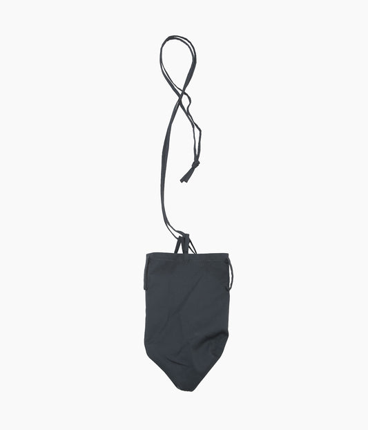 BAMBOU ROGER KWONG ''ADJUSTABLE POUCH BAG STRETCH COTTON'' (IRON GATE)