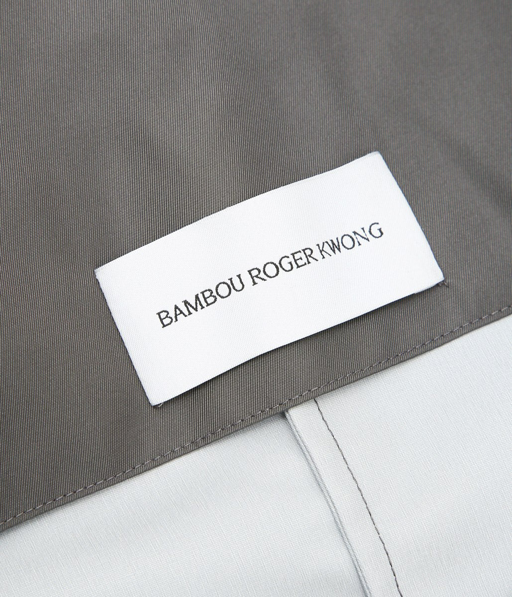BAMBOU ROGER KWONG ''OVERCOAT WR TECHNICAL CANCAS'' (DOLPHIN)