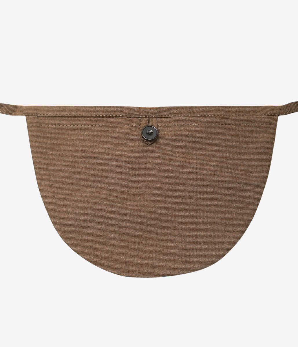 BAMBOU ROGER KWONG ''PETITE LUNE BAG'' (CHESTNUT)