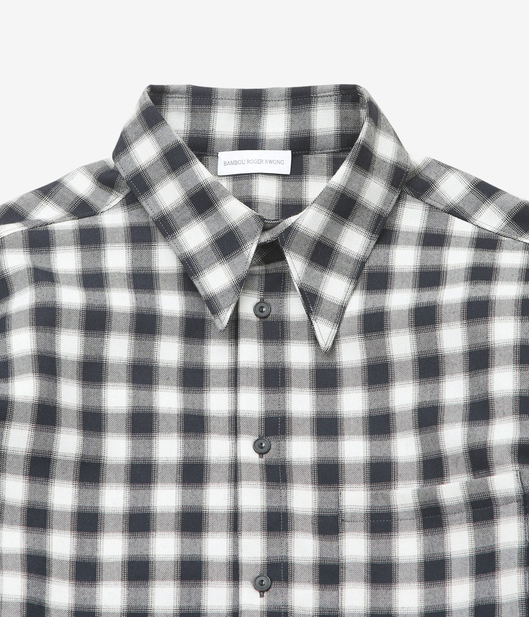 BAMBOU ROGER KWONG ''PYJAMA SHIRT'' (DARK BLUE)