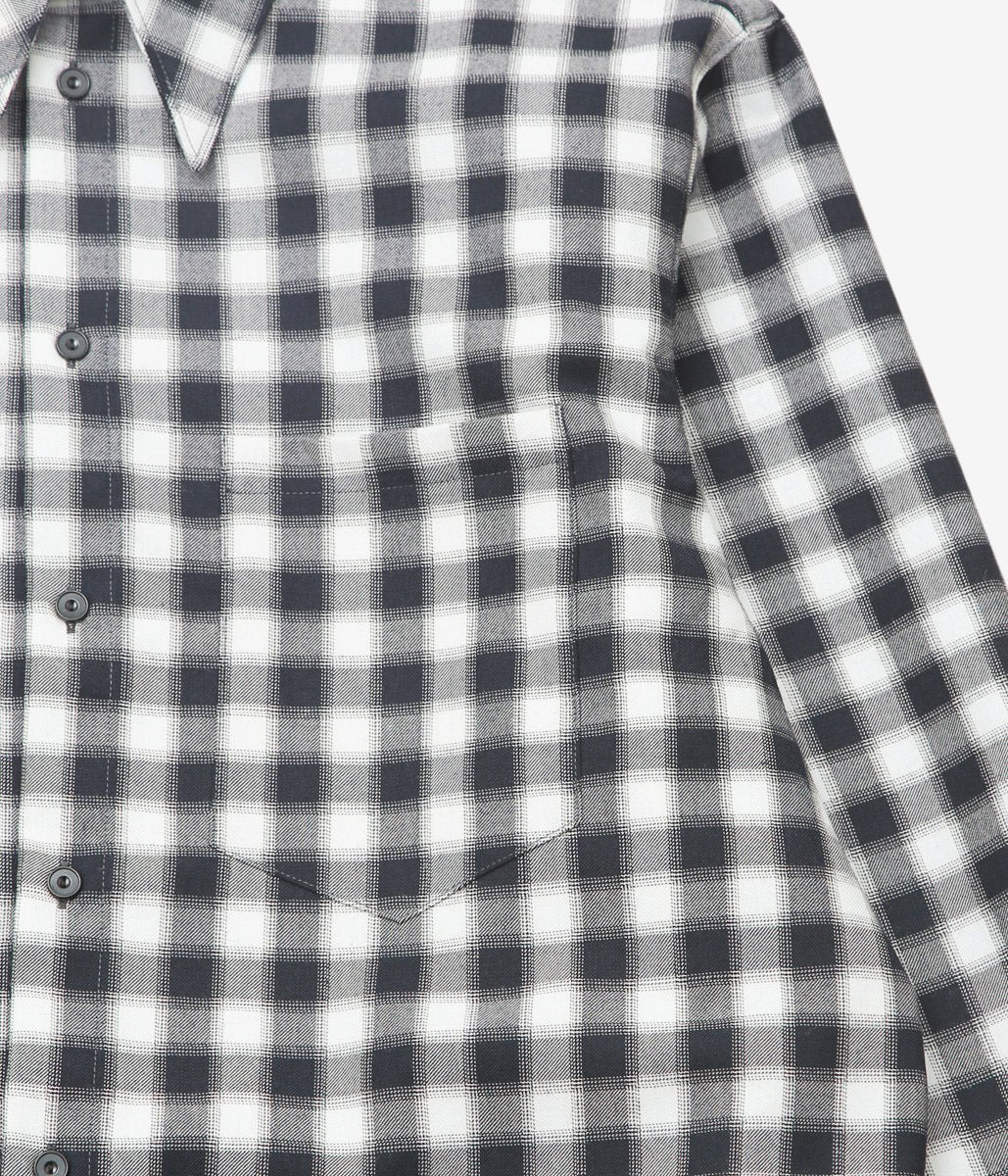 BAMBOU ROGER KWONG ''PYJAMA SHIRT'' (DARK BLUE)