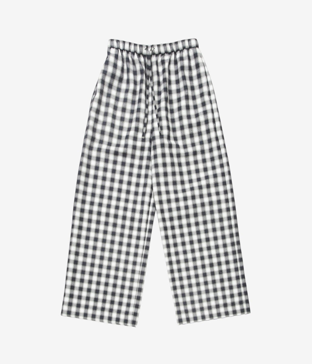 BAMBOU ROGER KWONG ''PYJAMA TROUSERS CHECK'' (DARK BLUE)