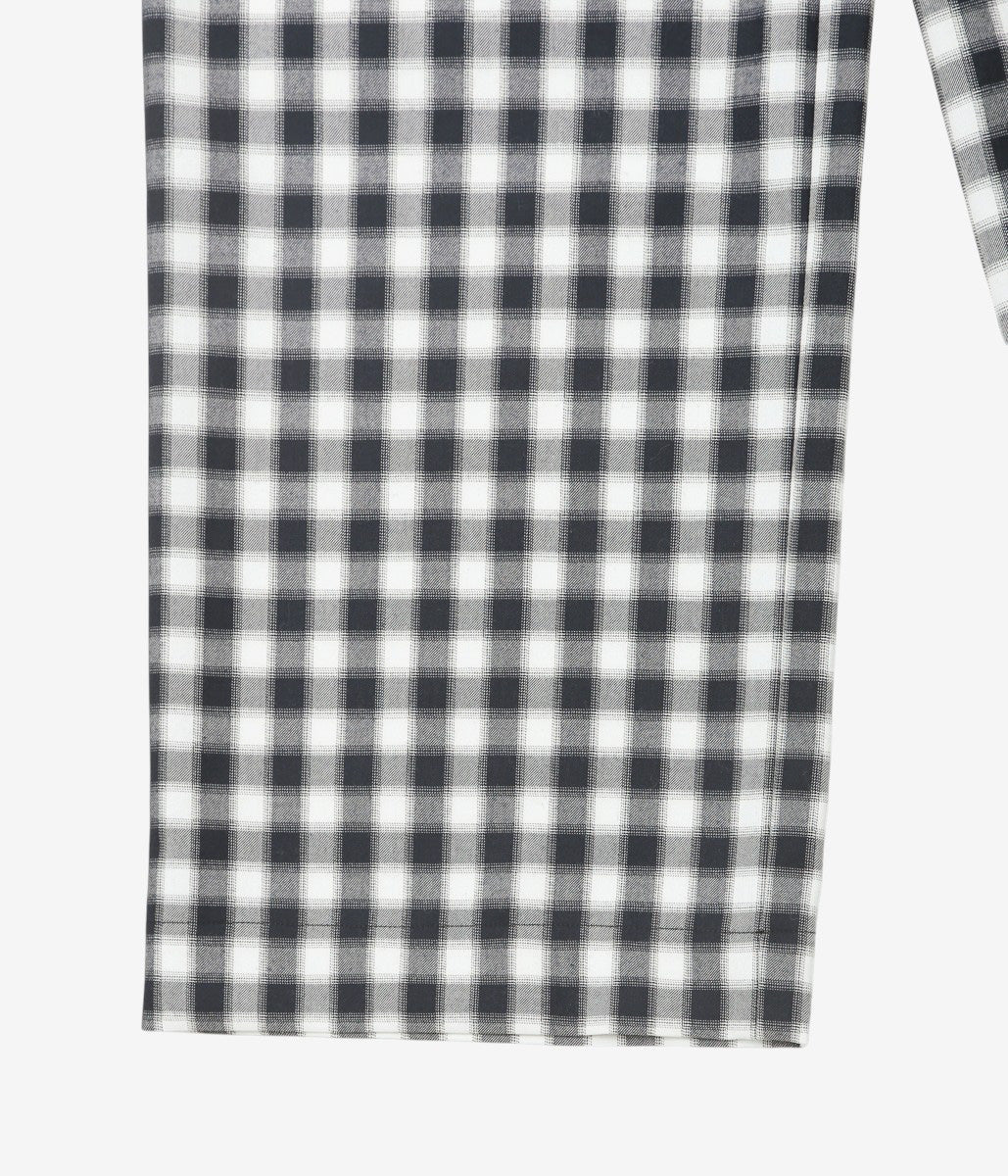 BAMBOU ROGER KWONG ''PYJAMA TROUSERS CHECK'' (DARK BLUE)