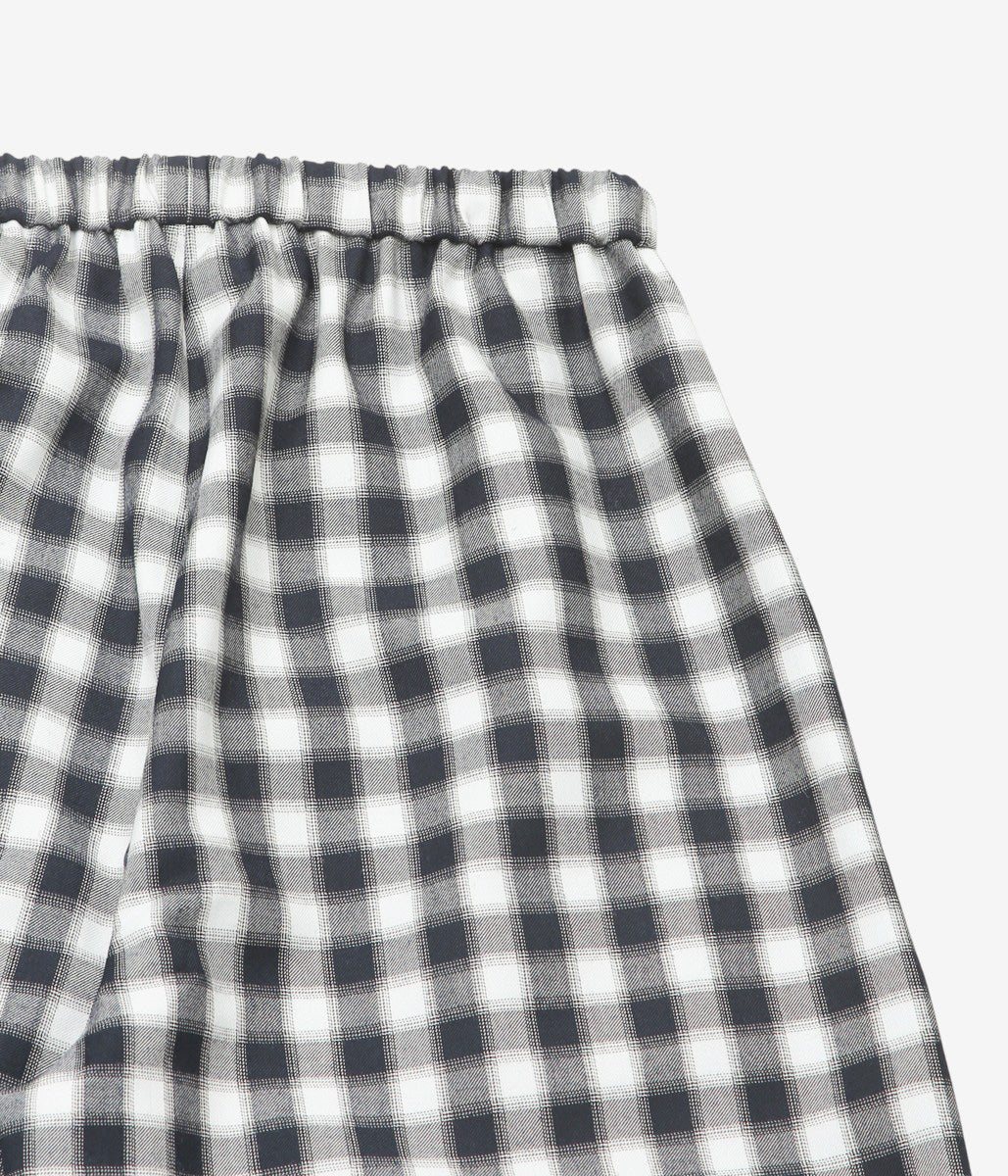 BAMBOU ROGER KWONG ''PYJAMA TROUSERS CHECK'' (DARK BLUE)