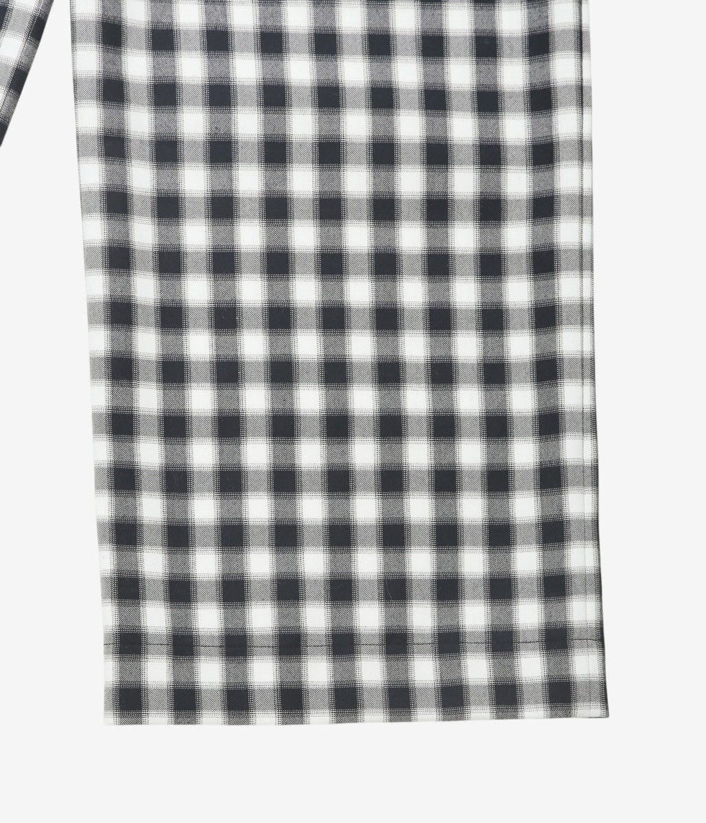 BAMBOU ROGER KWONG ''PYJAMA TROUSERS CHECK'' (DARK BLUE)