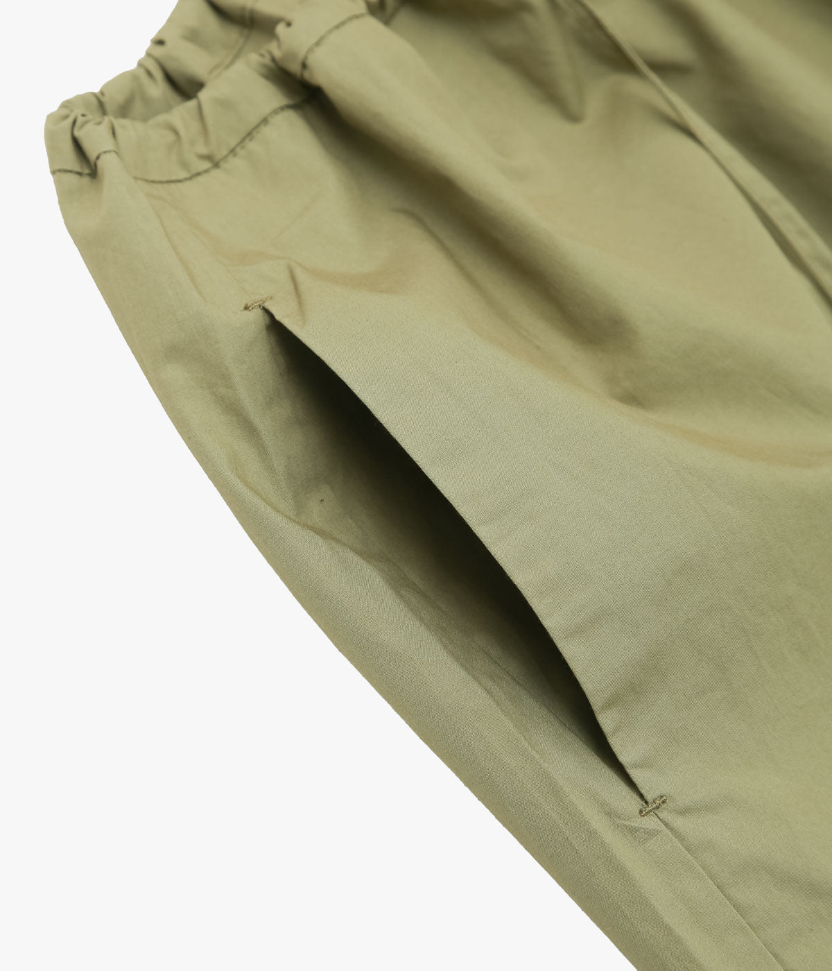 BAMBOU ROGER KWONG "PYJAMA TROUSERS/COTTON POPLIN BCI" (AVOCADO)