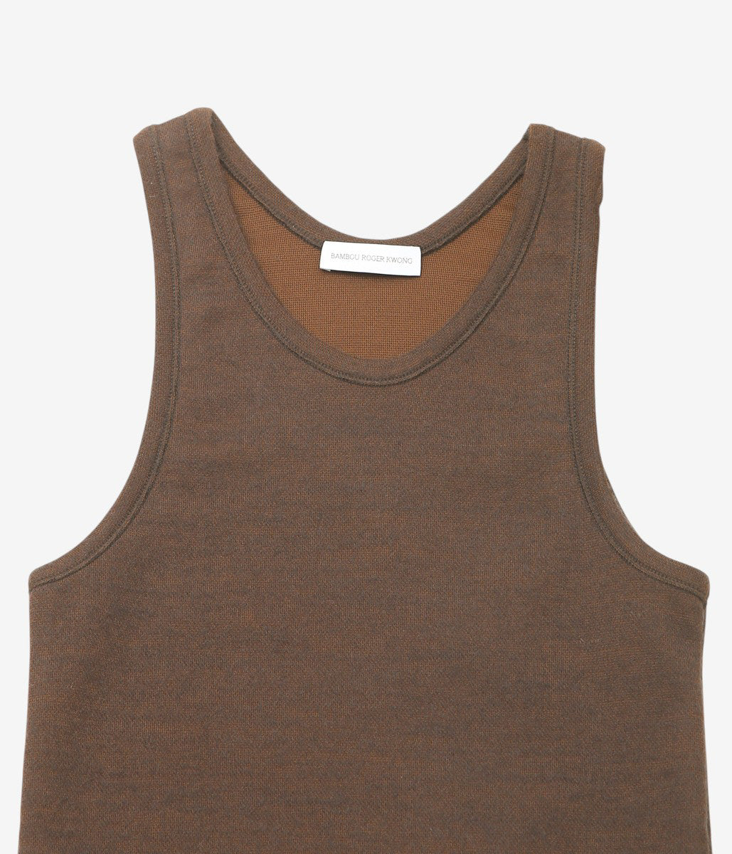 BAMBOU ROGER KWONG ''ROUND NECK TOP'' (MOLE)