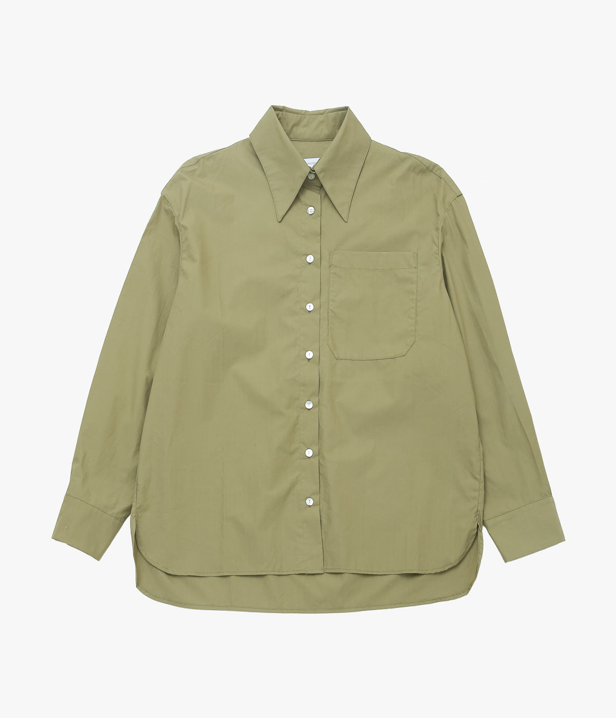 BAMBOU ROGER KWONG "SHIRT/COTTON POPLIN BCI" (AVOCADO)