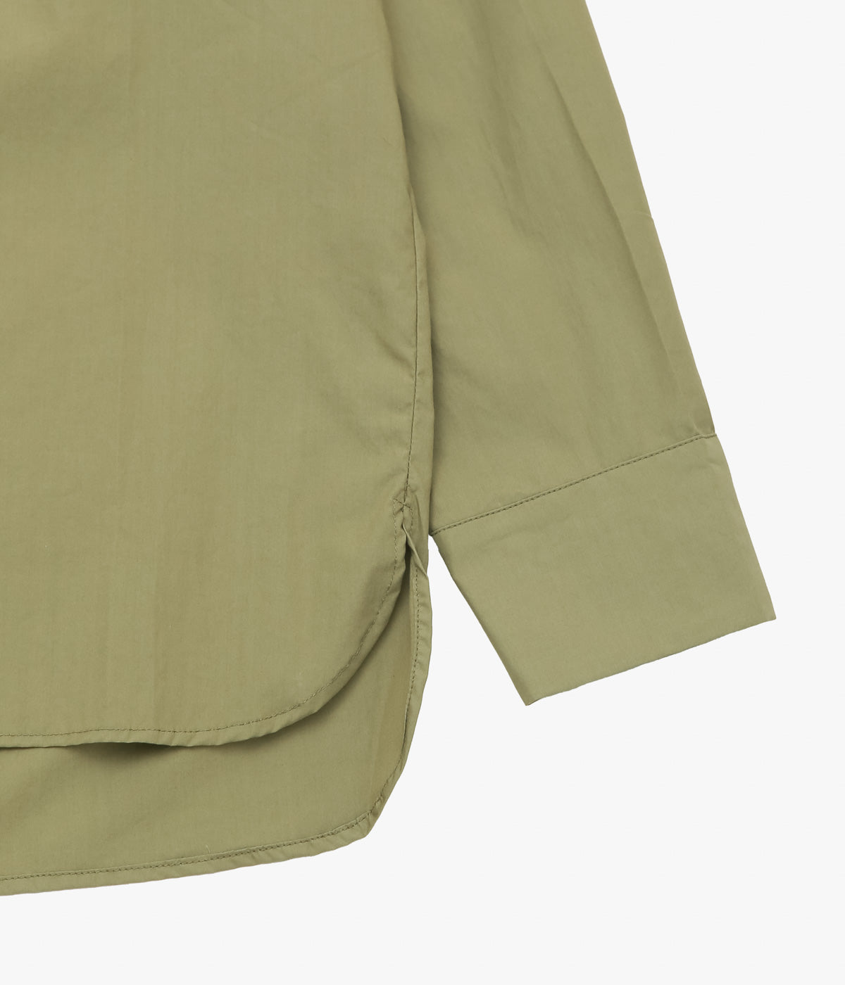 BAMBOU ROGER KWONG "SHIRT/COTTON POPLIN BCI" (AVOCADO)