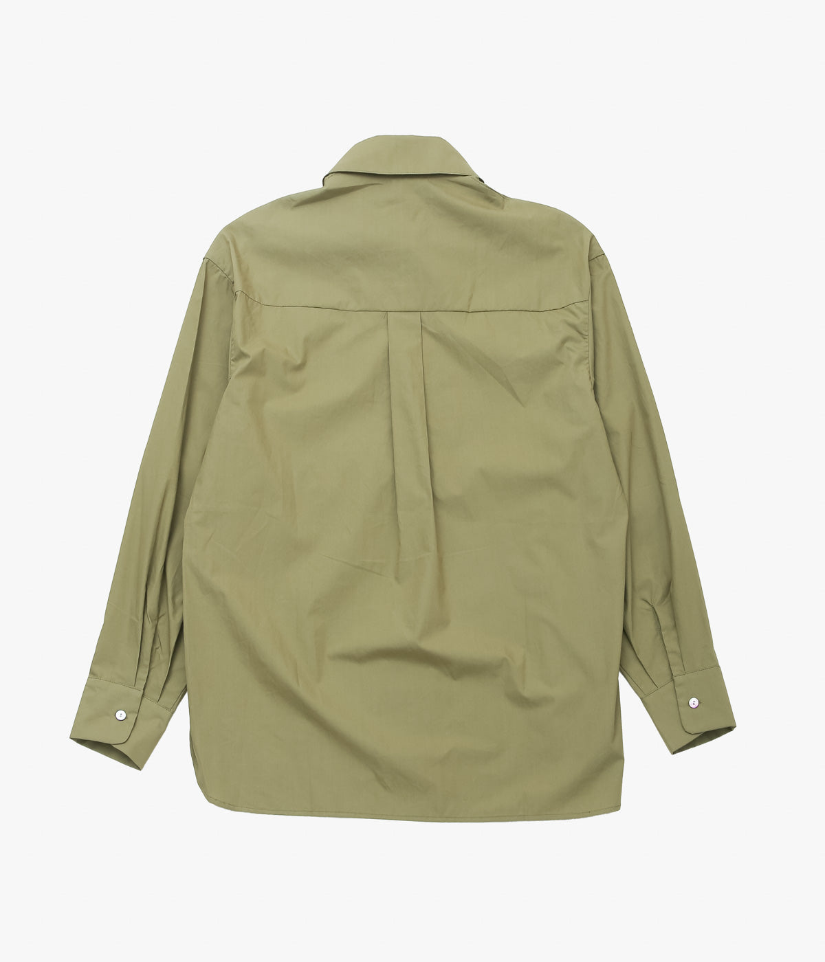BAMBOU ROGER KWONG "SHIRT/COTTON POPLIN BCI" (AVOCADO)