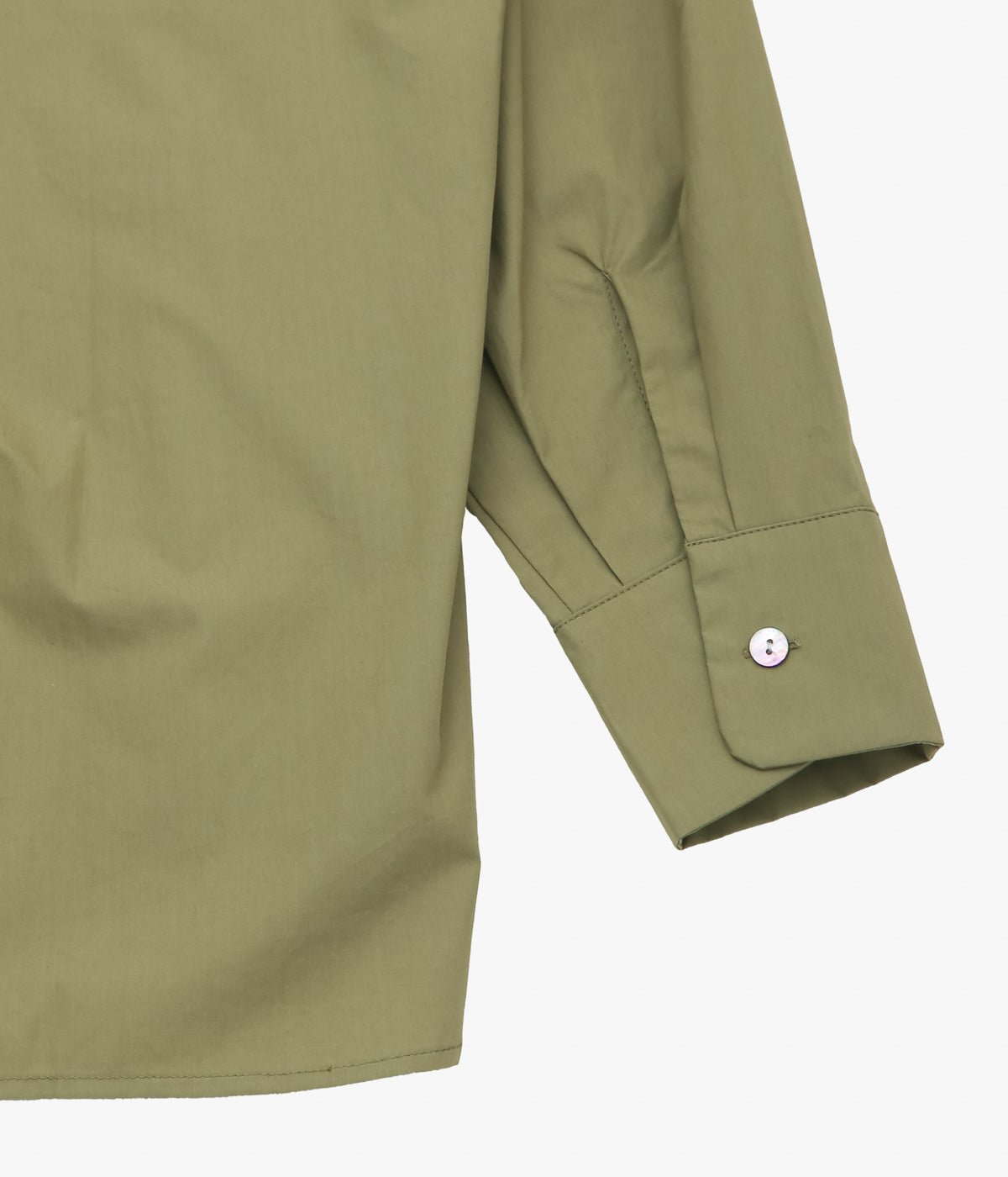 BAMBOU ROGER KWONG "SHIRT/COTTON POPLIN BCI" (AVOCADO)