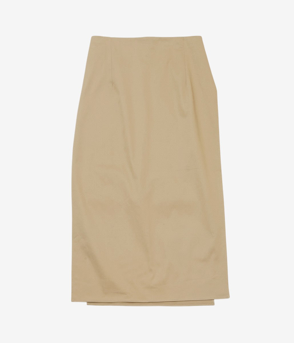 BAMBOU ROGER KWONG ''SLIT SKIRT'' (DESERT)