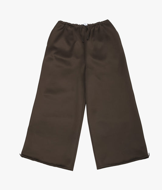 BAMBOU ROGER KWONG ''TROUSERS/COMPACT LUSTRE JERSEY'' (CHOCOLATE)