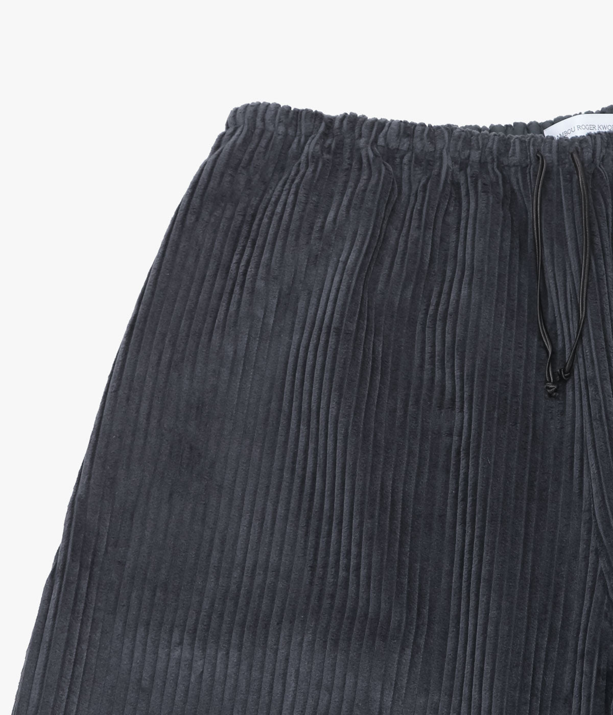 BAMBOU ROGER KWONG ''TROUSERS/WIDE COTTON CORDUROY'' (ELEPHANT)