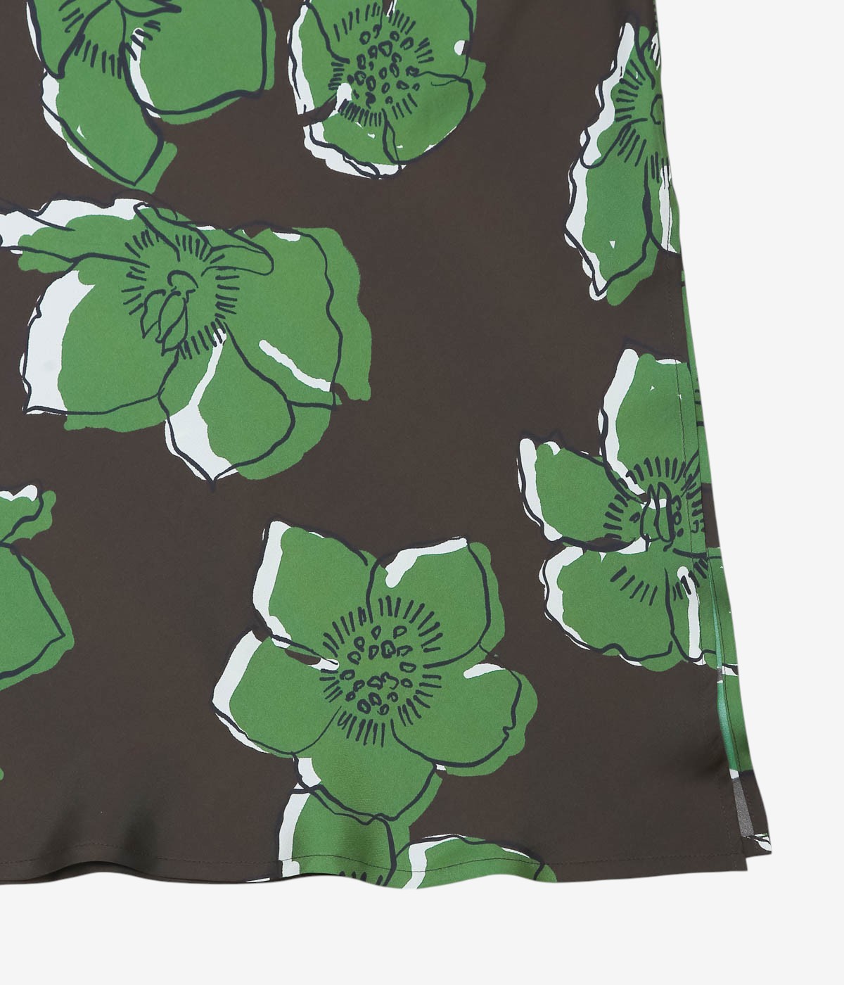BANANATIME ''BIAS SLIPDRESS'' ( WINTER ROSE CHOCOLATE)