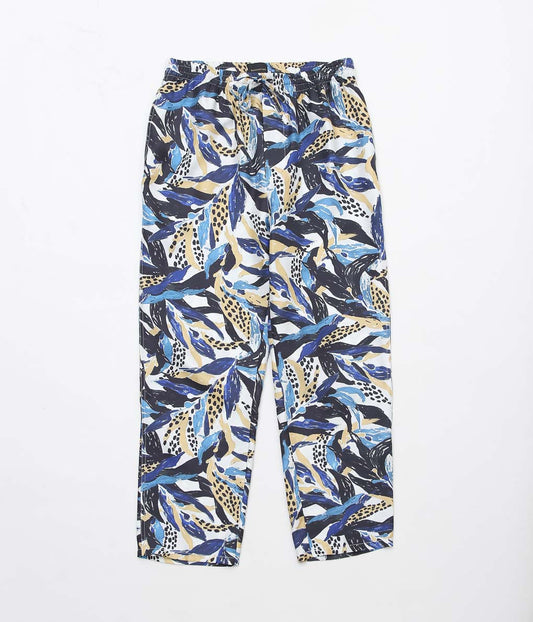 BANANATIME ''EASY PANT'' (SEAWEED ECRUBLUE)