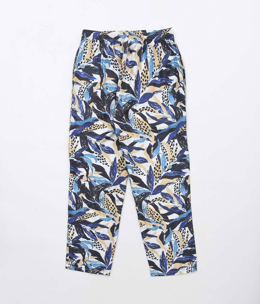 BANANATIME ''EASY PANT''(SEAWEED ECRUBLUE)