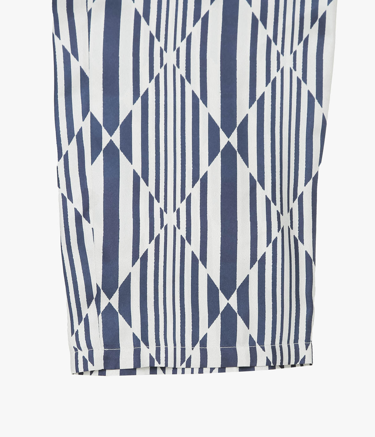 BANANATIME ''EASY PANT'' (PRISM RHYTHM ECRU NAVY)