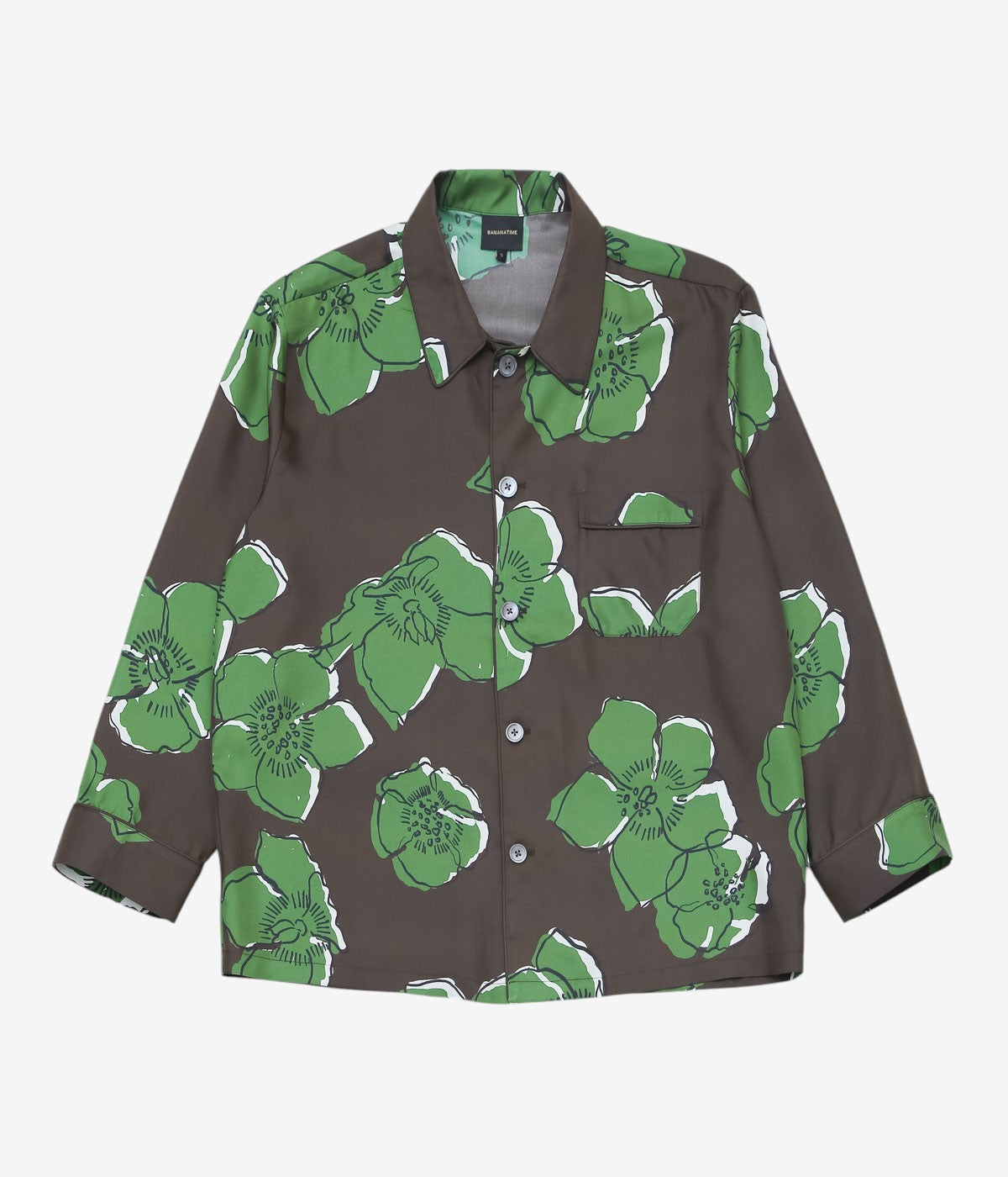 BANANATIME ''PJ 2 SHIRT'' ( WINTER ROSE CHOCOLATE)