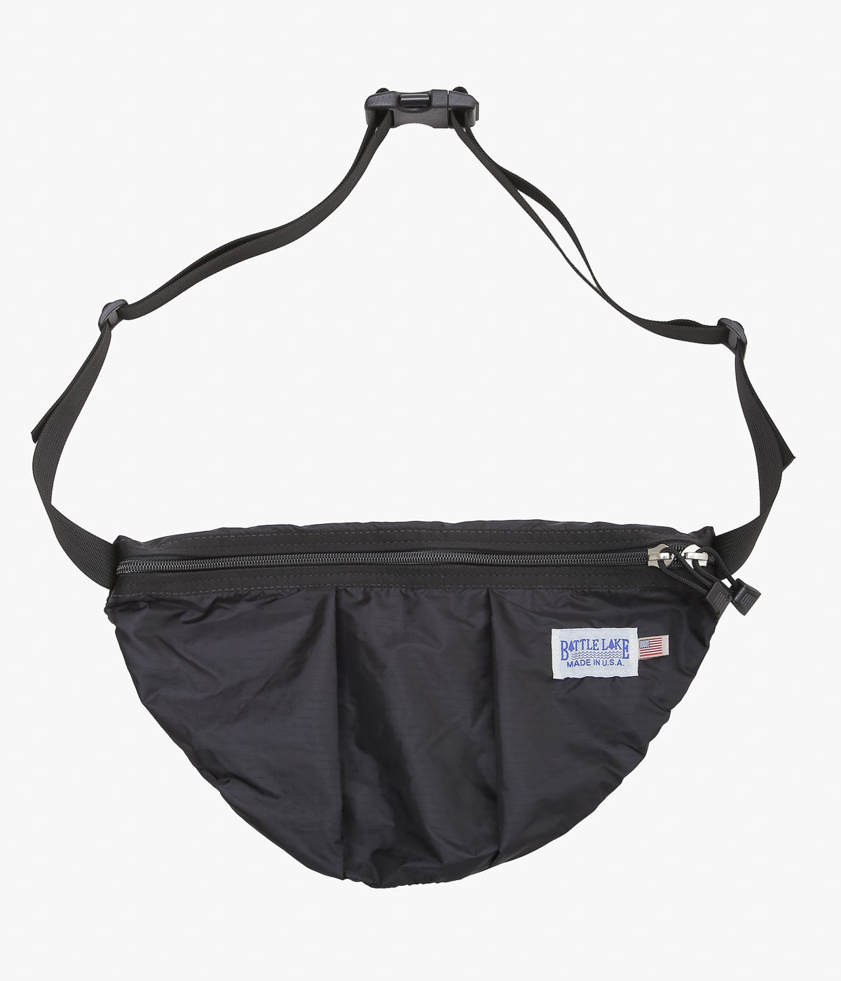 BATTLE LAKE ''BANANA SHOULDER(RIPSTOP)'' (BLACK)